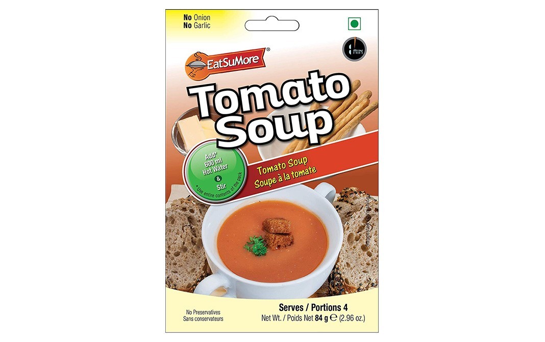 EatSuMore Tomato Soup    Pack  84 grams